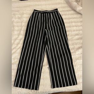 Favlux Striped Wide Leg Pants Size Small